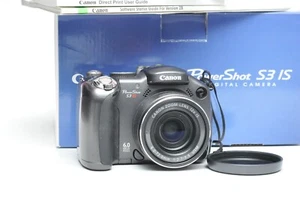 Canon PowerShot S3 IS 6MP Digital Camera - Picture 1 of 3