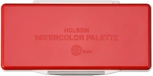 Holbein Watercolor Palette 24 Compartments Removable Trays Art Paint Case Japan - Picture 1 of 8