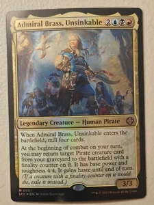 MTG | Admiral Brass, Unsinkable FOIL | Mythic | (NM) Lost Caverns of Ixalan #1 - Picture 1 of 1