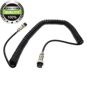 8 pin female mic microphone cable cord 8p for Kenwood radio MC-60A MC-90 MC-60 - Picture 1 of 8