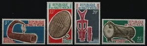 Obervolta 1971 - Mi-Nr. 324-327 ** - MNH - Instrumentos musicales - Imagen 1 de 1