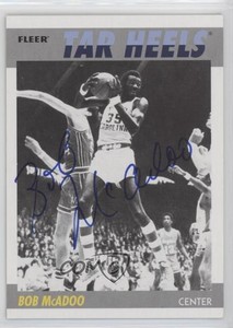 2011-12 Fleer Retro 1987-88 Design Auto Bob McAdoo #87-BM Auto HOF