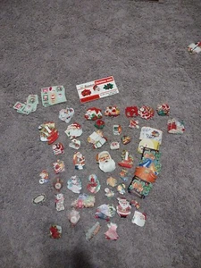 100+ Vintage Dennison Weihnachtssiegel - Bild 1 von 6