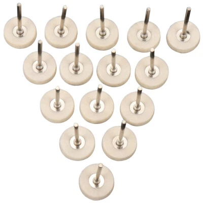 3/6/9pcs 38mm Felt Wool Polishing Buffing Wheels Buffer Grinder for Rotary Tools - Image 1 of 4