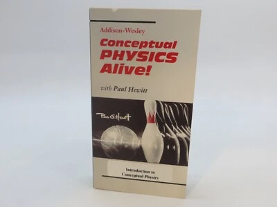Conceptual Physics Alive! - Introduction (VHS Movie) Addison - Wesley film  - Image 1 of 4