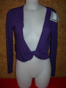 BOLERO, Gilet, Cache-coeur, SHEDDO, S0236H09-216, VIOLET en M ou en L, neuf - Picture 1 of 2