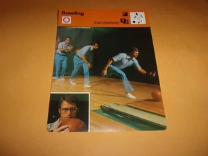 1977-79 Sportscaster Olympic Card BOWLING---EARL ANTHONY - Bild 1 von 2
