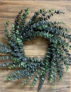 30" Blue Green Eucalyptus Wreath/Green Artificial Wreath/Natural Looking Wreath/ - Bild 1 von 1