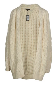 Maje Women's Cardigan One Size 2 / M Wool Blend H18MOUFELE - Picture 1 of 7