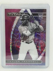 Taylor Trammell 2021 Chronicles Titan Purple - #20 RC - Seattle Mariners - Picture 1 of 2