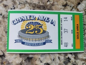 1991 Michigan vs Chicago St Basketball Ticket Stub! Fab Five 1st Game at Home! - Picture 1 of 6