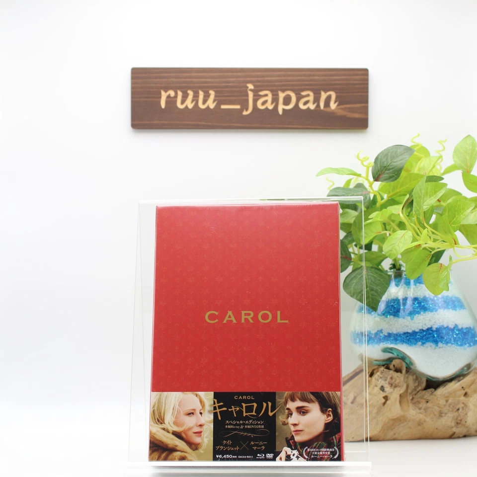CAROL Keep Case SPECIAL EDITION LTD Set Box Blu-ray DVD Photo Card Movie English Foto 1 de 3