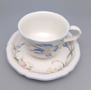 Patrón de taza de té y platillo Villeroy & Boch Riviera hecho en Alemania - Imagen 1 de 11