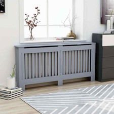 vidaXL Copertura per Radiatore Antracite 172x19x81 cm in MDF Italia
