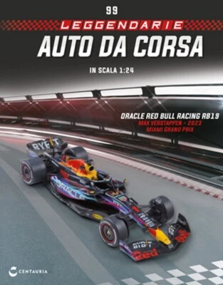 NEW IXO 1:24 F1 RED BULL RB19 - Max Verstappen 2023 - Miami GP +Magazine - Immagine 1 di 4