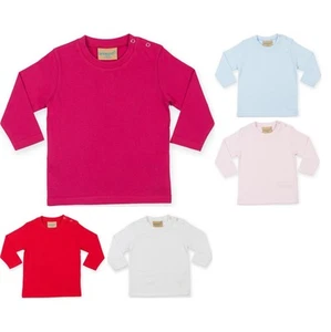 Baby Toddler Larkwood Long Sleeve Colour T Shirt Top - Picture 1 of 6