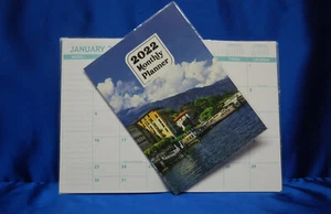 2022 Month Planner By the River 7 x 9 1/2 Large Planner Next Day Shipping - Picture 1 of 4