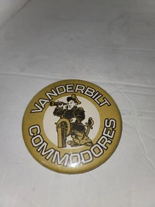 1980's Vanderbilt Commodores 3 1/2" button NCAA Football Vandy College - Picture 1 of 5