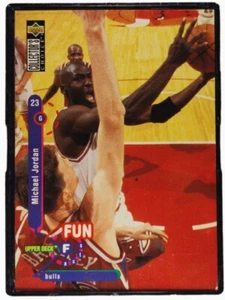 1995 Collector's Choice International French I Fun Facts Michael Jordan #169 HOF - Bild 1 von 2
