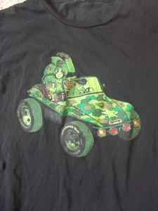 GORILLAZ USED WOMENS (GEEP) JEEP WITH BAND CONCERT T-SHIRT SIZE (S) IN VGT - Picture 1 of 4