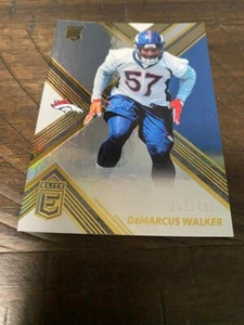 2017 DONRUSS ELITE DEMARCUS WALKER # 137 RC 262/499 DENVER BRONCOS - Picture 1 of 1
