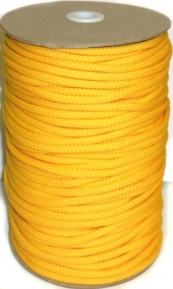 Cordão de tubulação de almofada de qualidade superior 5 mm, escolha cor e comprimento, arte 991/C - Imagem 1 de 1