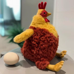 Jellycat London 10.5” CLUNY COCKEREL Rooster Hen Chicken NEW NWT SUPER CUTE - Picture 1 of 4