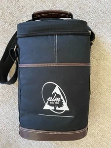Picnic at Ascot Insulated 2 bottle Wine Cooler/Tote Black - Picture 1 of 3