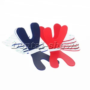 Dental Full Mouth Articulating Paper Horseshoe hydrophilic Double Sided Blue/Red - Picture 1 of 8