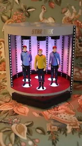 HALLMARK STAR TREK TRANSPORTER TABLETOP & Hard Cover 1968 Book - Picture 1 of 4