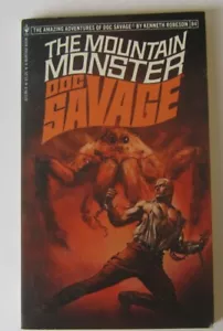 The Mountain Monster (Doc Savage #84) Kenneth Robeson PB 1st Bantam (1976) - Imagen 1 de 1