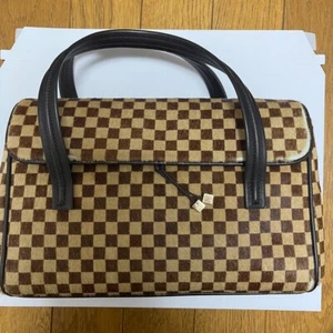Louis Vuitton LV Hand Bag M92131 Lion Brown Damier Sauvage - Picture 1 of 8