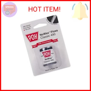 Poh Dental Floss Unwaxed 100 Yd - Picture 1 of 2