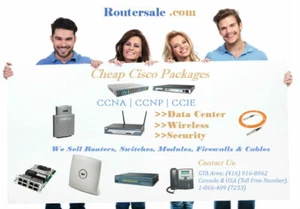 Cisco CCENT , CCNA CCNP lab kit 2x Cisco 2600XM and 2x 2950 Switch real time . - Picture 1 of 3