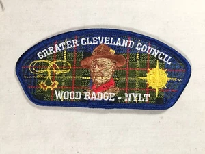 Greater Cleveland Council Wood Badge and NYLT participant SAP BSA CSP Patch - Imagen 1 de 1