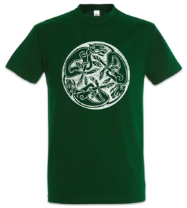 Celtic Dogs T-Shirt Celts Knot Culture Religion Sign Symbol Insignia Tribal - Picture 1 of 1