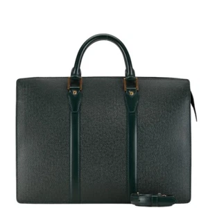 LOUIS VUITTON Taiga Porto Documan Rozan Shoulder Bag 2WAY M30054 mens 【Used】 - Picture 1 of 14