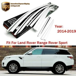 Deflector de ventana lateral cromado visera protector de lluvia para Land Rover Range Rover Sport - Imagen 1 de 11