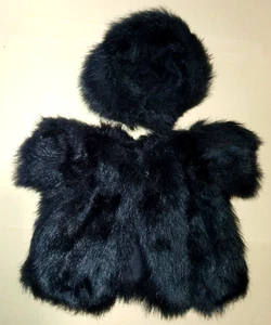 Cabbage Patch Kids PROTOTYPE FUR COAT & HAT Outfit for BUTTERICK Pattern - Picture 1 of 6