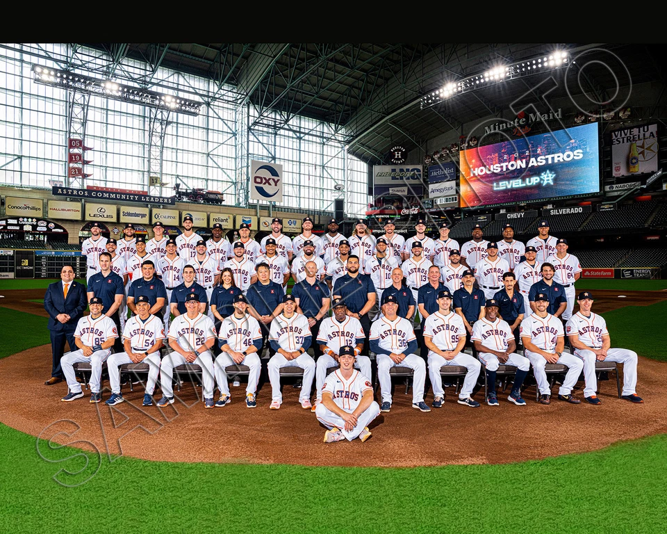 Houston Astros 2022 World Series Champions 8x10 Team Photo Picture - Image 1 of 1