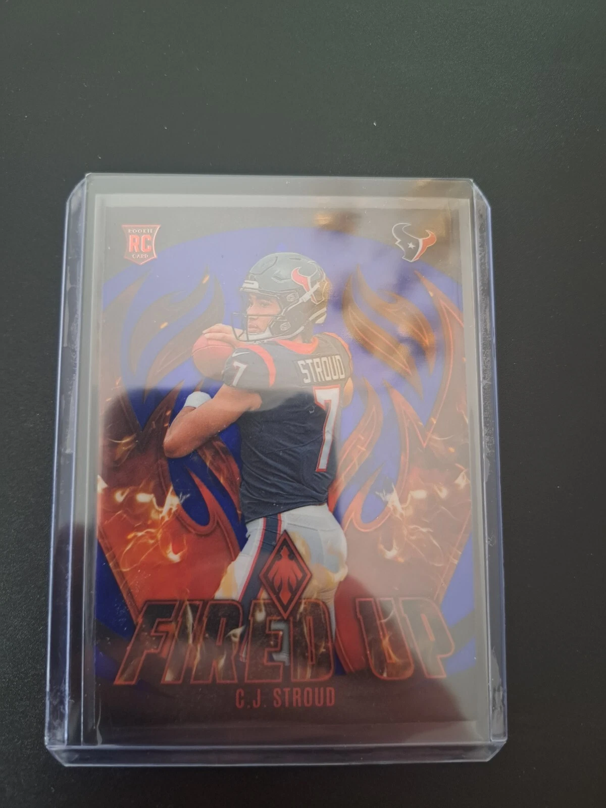 CJ Stroud  2023  Panini Phoenix Fired Up Blue #22/25 RC Houston Texans🔥