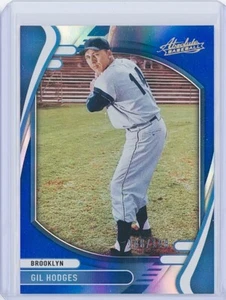 2022 Panini Absolute Spectrum Blue /149 Gil Hodges #3 HOF - Picture 1 of 2