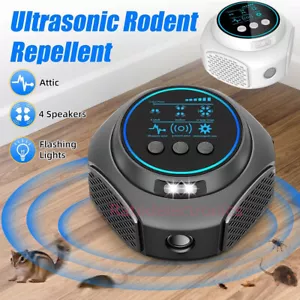 Portable Ultrasonic Pest Repeller Control Electronic Repellent Mice Rat Reject - Picture 1 of 14