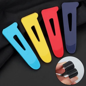 2 x PVC Sleeve Loop Clothes Cuff Loop Hook Surface Burr Loop Hook Fastener Tape - Picture 1 of 19