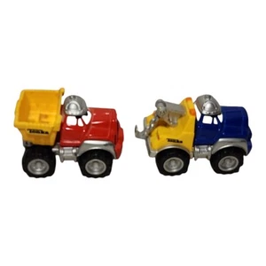 Tonka Lil' Chuck & Friends Dump Truck And Tow Truck Maisto 2000 Hasbro - Picture 1 of 8