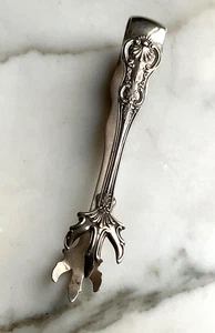 Pinzas de garra antiguas de plata de ley RW & S "Josephine" 1899 21 g - Imagen 1 de 11