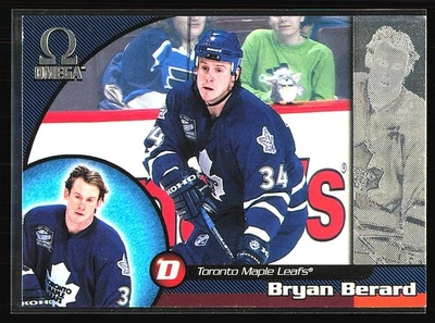 Bryan Berard 1998-99 Pacific Omega #225 Toronto Maple Leafs - Image 1 of 2