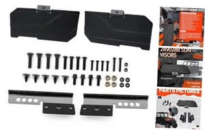 2890288 Sun Visors Fit for Polaris Ranger Crew XP 570 1000 2018 2019 2020 2021  - Picture 1 of 7