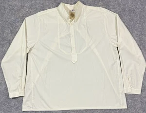 Wah Maker Herren Popover Button Up Hemd Größe 2XL Latz Western hoher Kragen Frontier - Bild 1 von 9