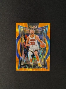2024-25 Panini Select - Concourse Stephen Curry #7 Orange Flash Prizm - Picture 1 of 2